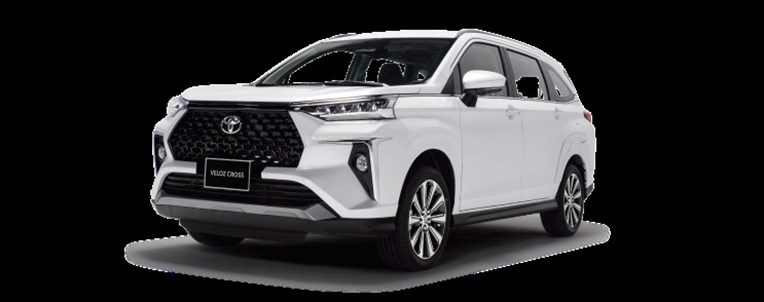 Toyota Veloz Cross 2023 màu trắng ngọc trai